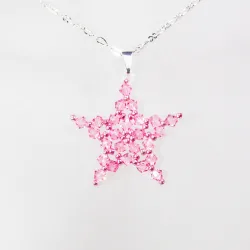 Pendant 40cm - Andromeda-Silver Chain - Pendant 40cm - Laiton argenté